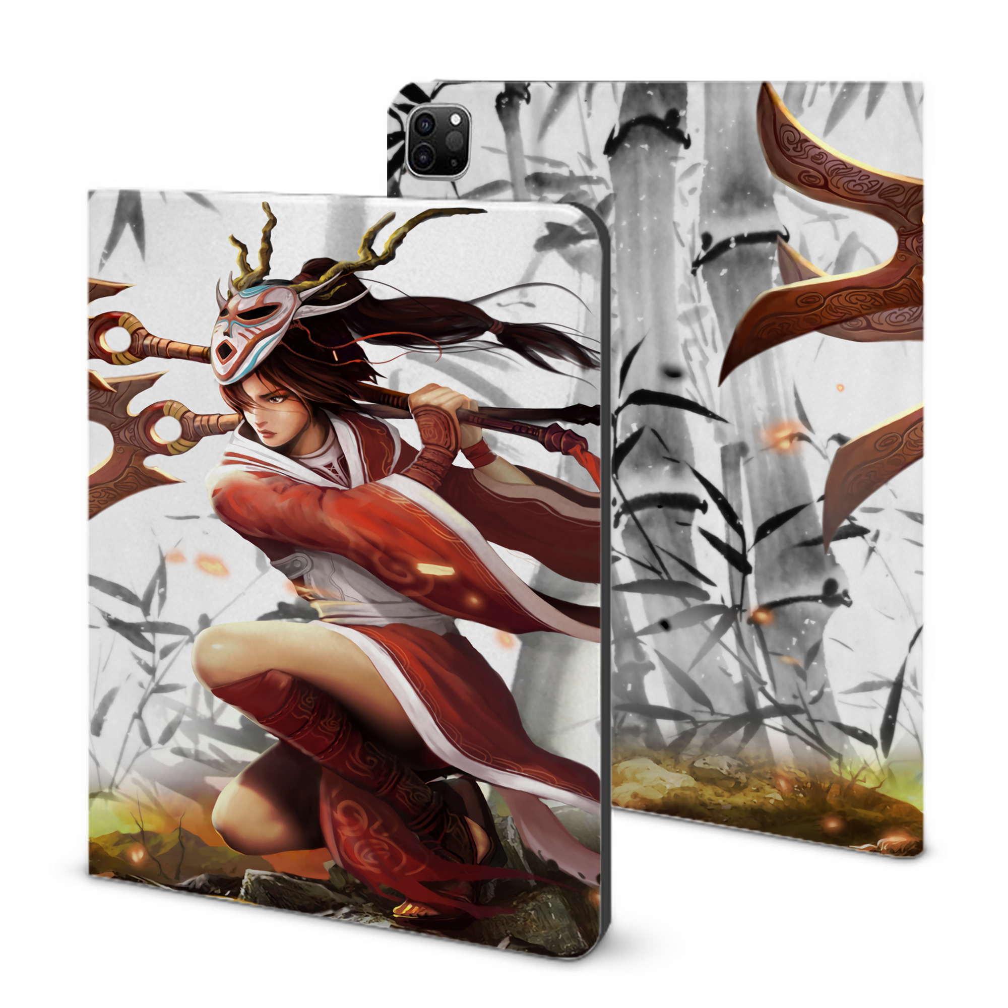 （画像用） リーグ・オブ・レジェンド League of Legends LOL IPad ケース ブック型 PUレザー TPU 耐衝撃 軽量 薄型 ペン収納なし 全面保護 IPad 各モデル対応
